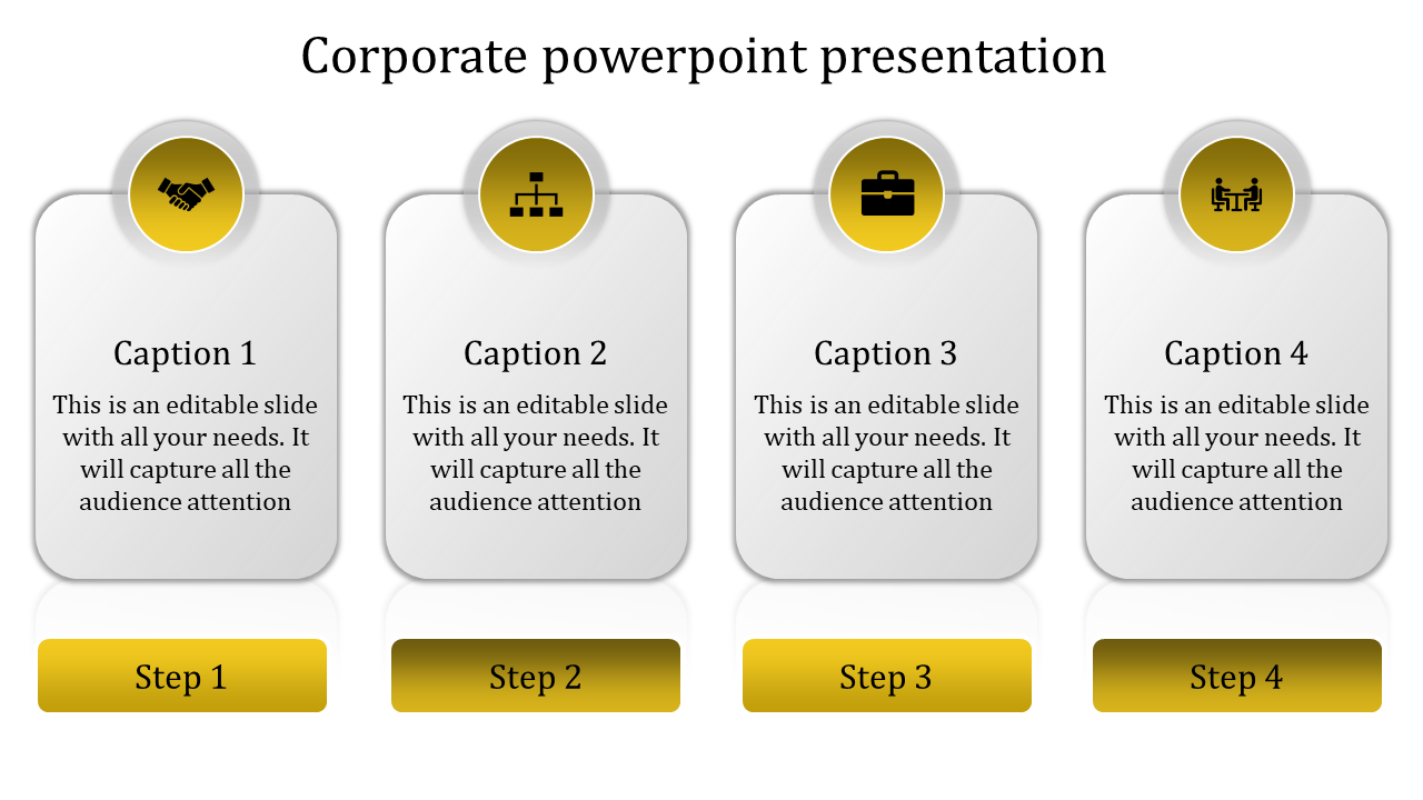Our Predesigned Corporate PowerPoint Templates and Google Slide Themes